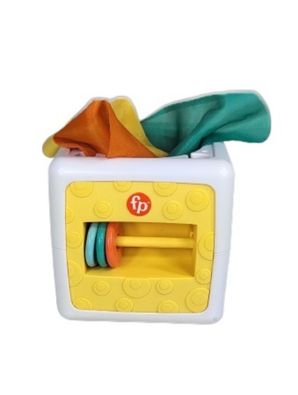 Fisher-Price Multicolor Sensory Activity Cube Toy
